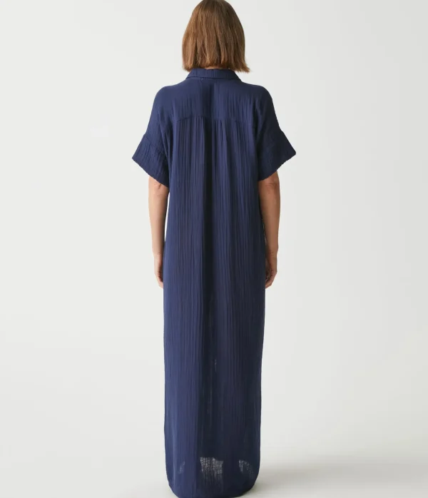 Michael Stars Allen Gauze Shirt Dress- Dresses | Maxi Dresses