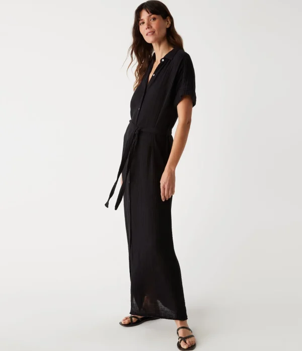 Michael Stars Allen Gauze Shirt Dress- Dresses | Maxi Dresses