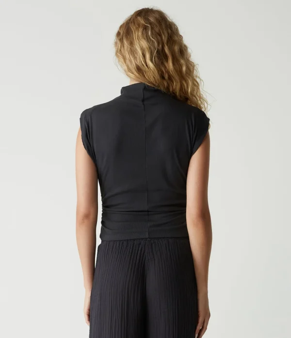 Michael Stars Amara Power Shoulder Tee- Tops, Blouses & Shirts | T-Shirts