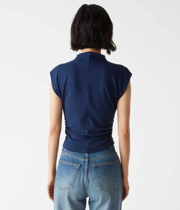 Michael Stars Amara Power Shoulder Tee- Tops, Blouses & Shirts | T-Shirts