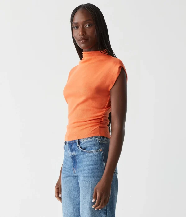 Michael Stars Amara Power Shoulder Tee- Tops, Blouses & Shirts | T-Shirts