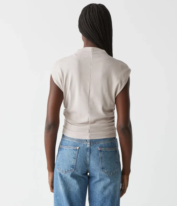 Michael Stars Amara Power Shoulder Tee- Tops, Blouses & Shirts | T-Shirts