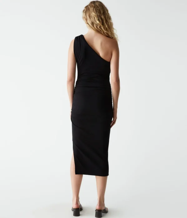 Michael Stars Andrea One Shoulder Midi Dress- Dresses | Midi Dresses