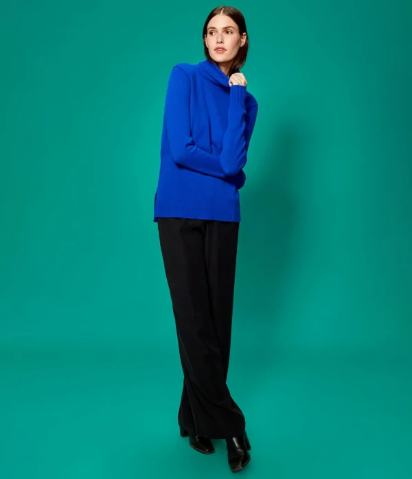 Michael Stars Audrey Cashmere Turtleneck Sweater- Sweaters & Cardigans
