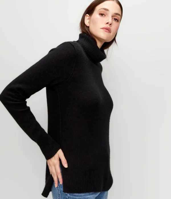 Michael Stars Audrey Cashmere Turtleneck Sweater- Sweaters & Cardigans