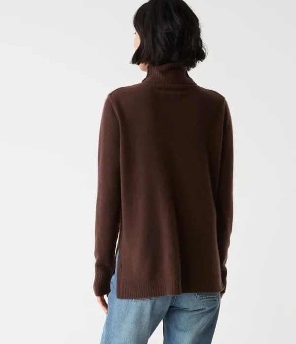 Michael Stars Audrey Cashmere Turtleneck Sweater- Sweaters & Cardigans