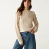 Michael Stars Barb Popover Sweater- Sweaters & Cardigans