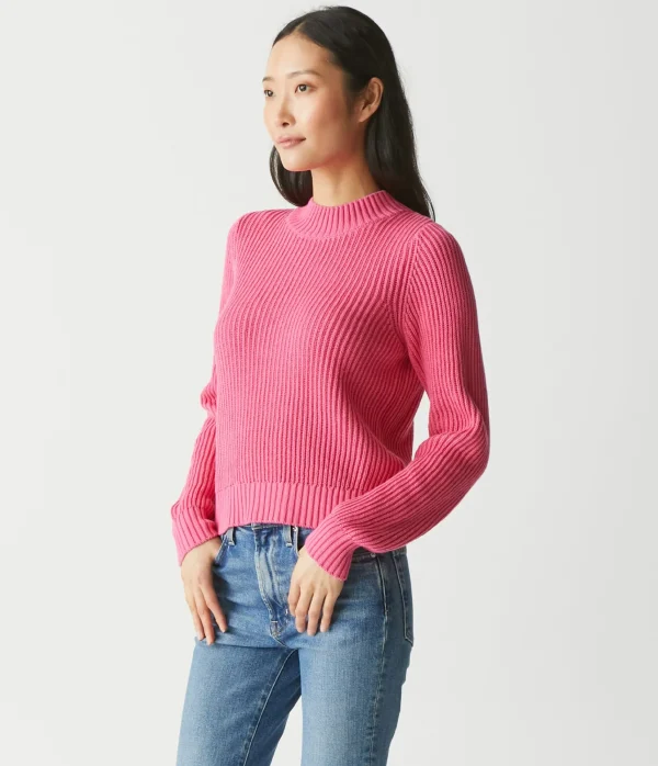 Michael Stars Barb Popover Sweater- Sweaters & Cardigans