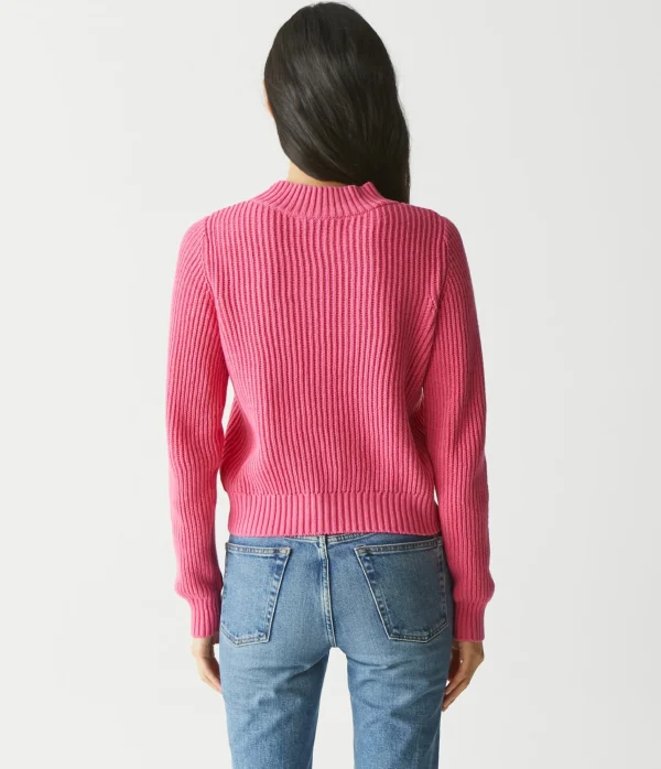 Michael Stars Barb Popover Sweater- Sweaters & Cardigans