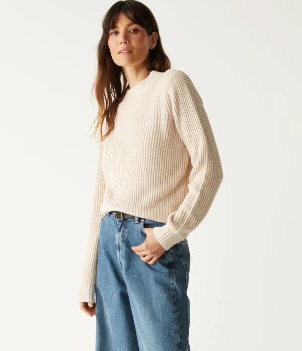 Michael Stars Barb Popover Sweater- Sweaters & Cardigans