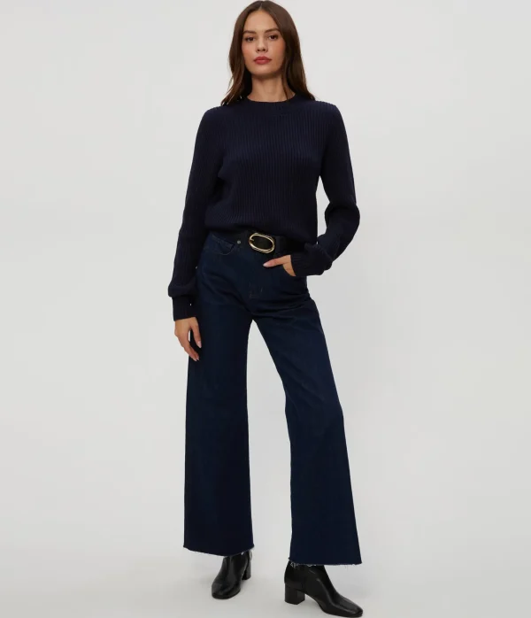 Michael Stars Barb Popover Sweater- Sweaters & Cardigans