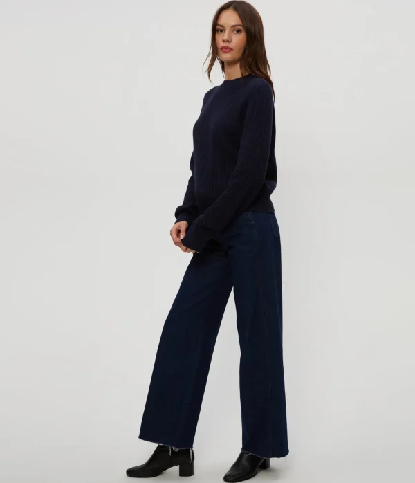 Michael Stars Barb Popover Sweater- Sweaters & Cardigans