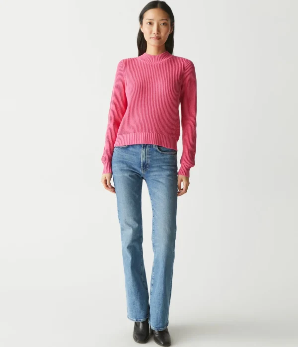 Michael Stars Barb Popover Sweater- Sweaters & Cardigans