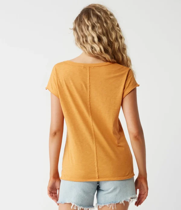 Michael Stars Baxter V-Neck Tee- T-Shirts | Supima Cotton T-Shirts