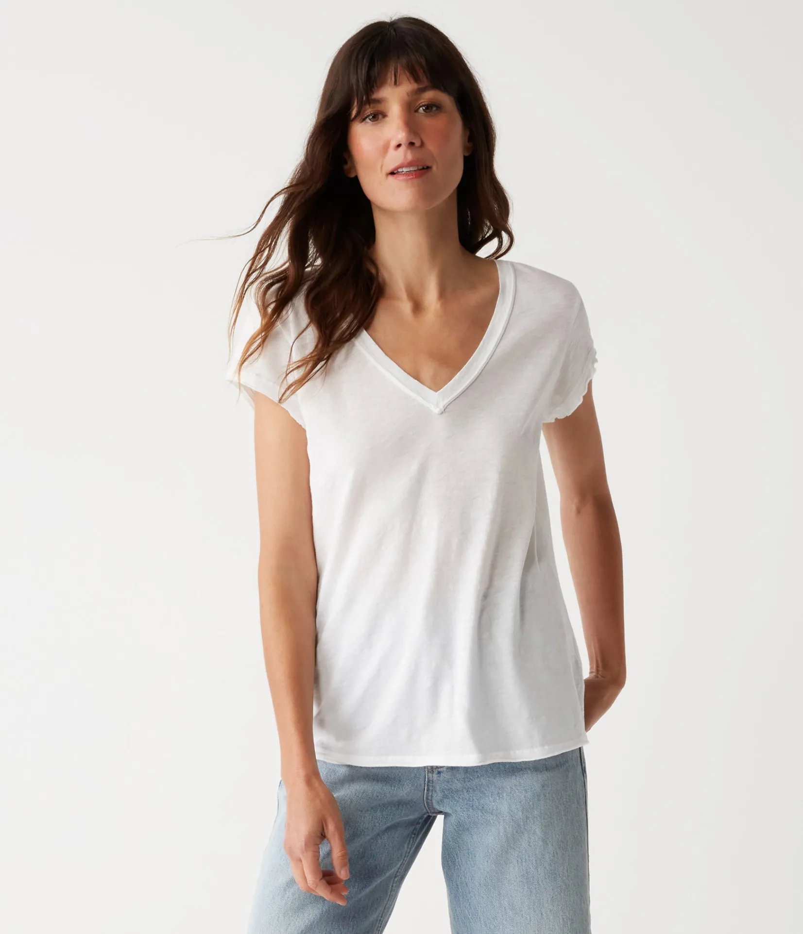 baxter_vneck_tee_12.webp Michael Stars Baxter V-Neck Tee- T-Shirts | Supima Cotton T-Shirts