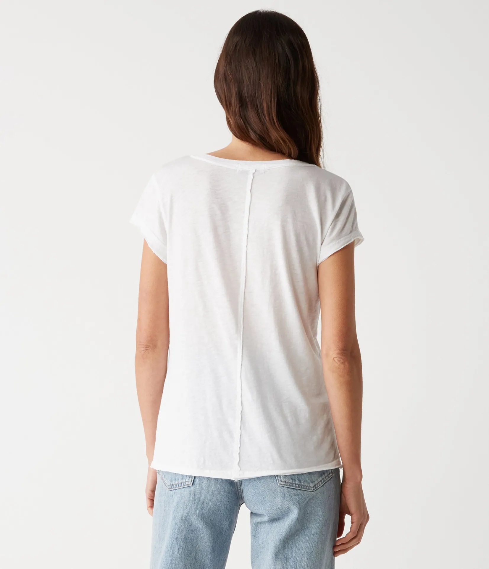 baxter_vneck_tee_15.webp Michael Stars Baxter V-Neck Tee- T-Shirts | Supima Cotton T-Shirts