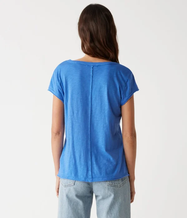 Michael Stars Baxter V-Neck Tee- T-Shirts | Supima Cotton T-Shirts