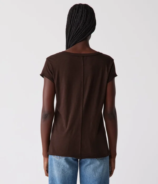 Michael Stars Baxter V-Neck Tee- T-Shirts | Supima Cotton T-Shirts