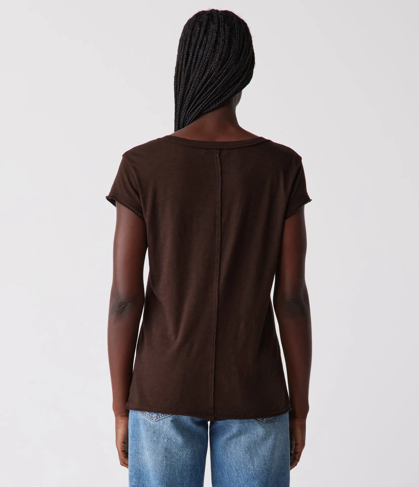 baxter_vneck_tee_7.webp Michael Stars Baxter V-Neck Tee- T-Shirts | Supima Cotton T-Shirts