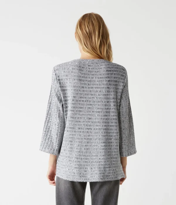 Michael Stars Bibi Boat Neck Top- Sweaters & Cardigans