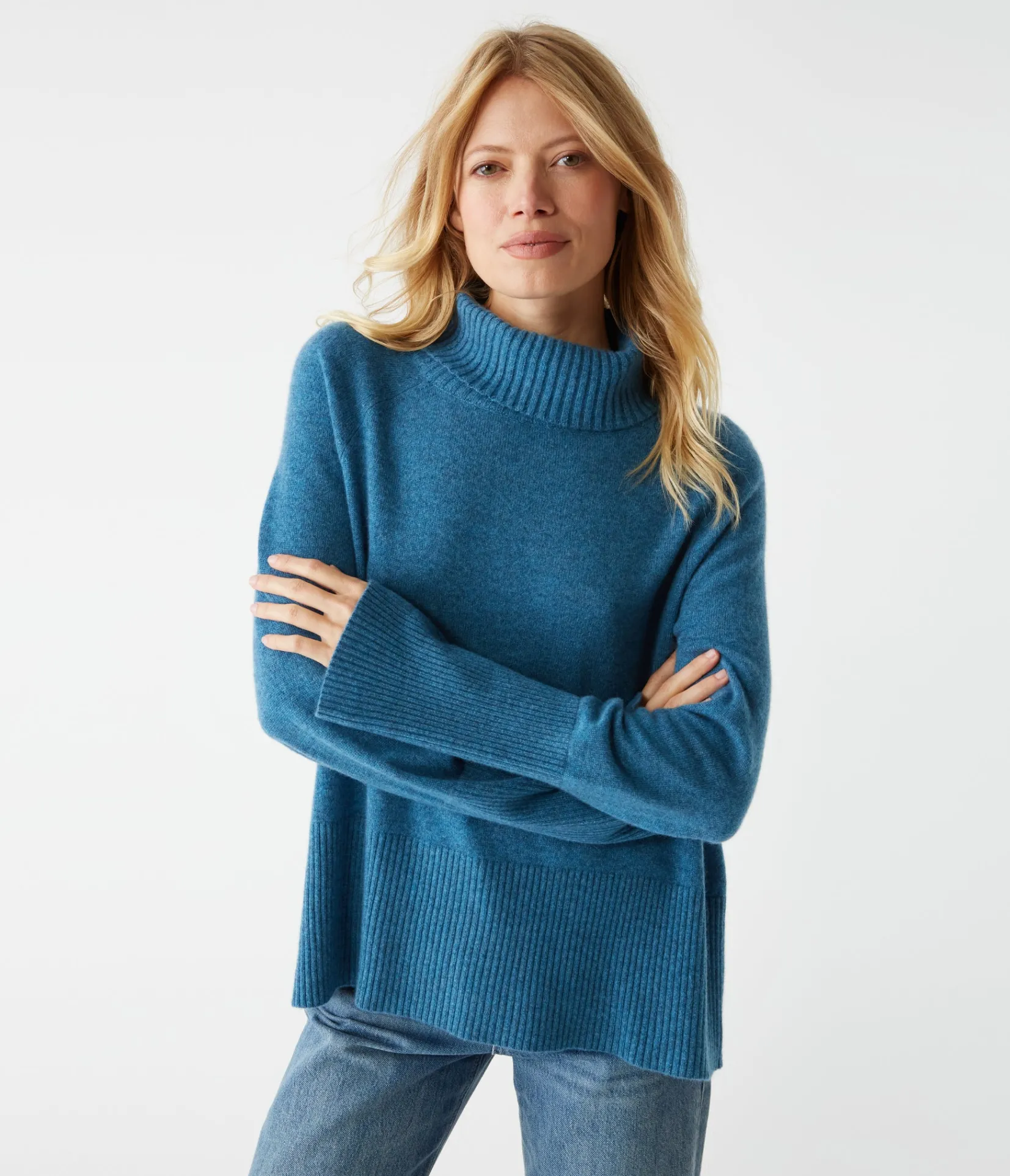 blaire_turtleneck_cashmere_sweater_16.webp Michael Stars Blaire Turtleneck Cashmere Sweater- Sweaters & Cardigans
