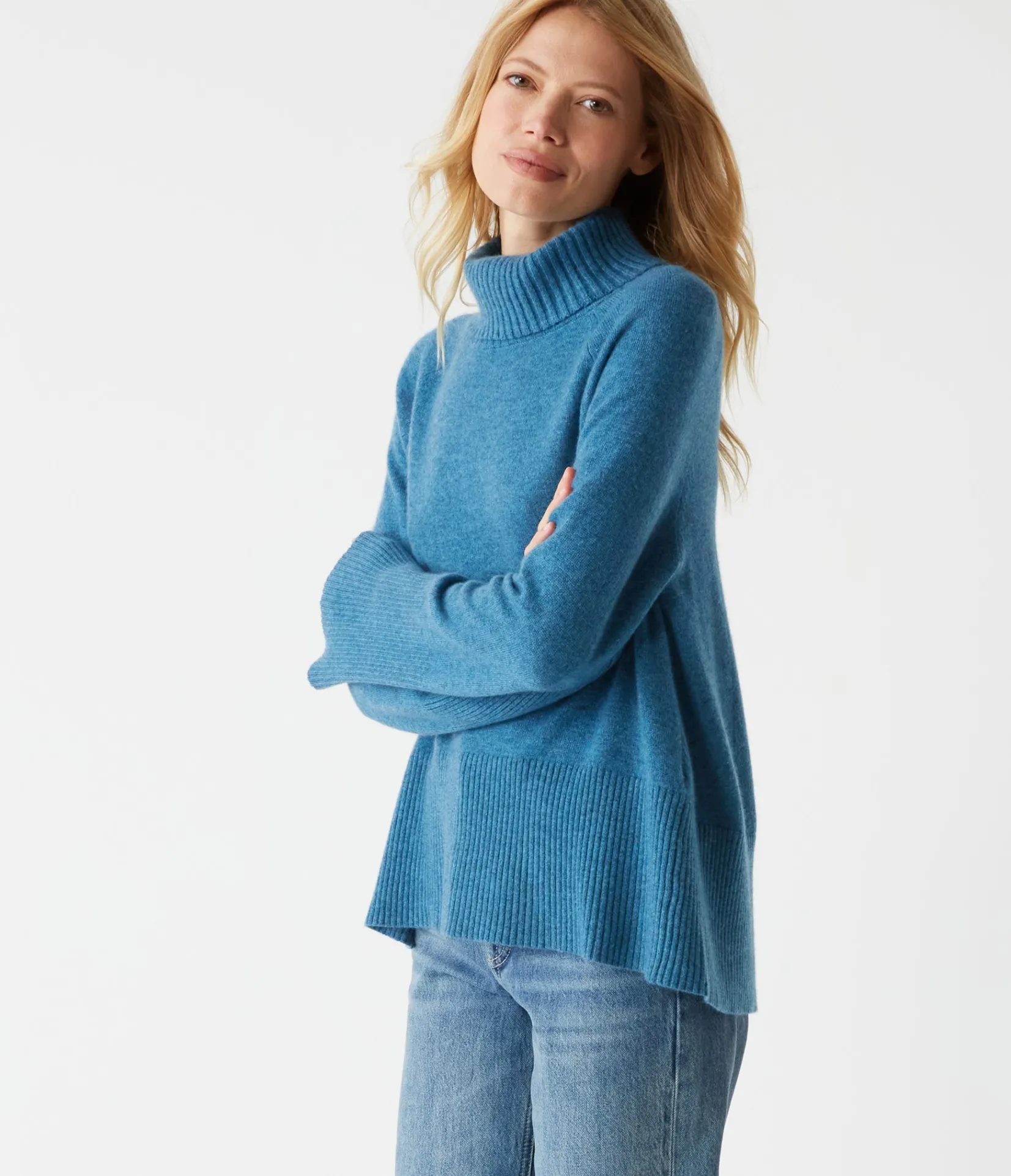 blaire_turtleneck_cashmere_sweater_18.webp Michael Stars Blaire Turtleneck Cashmere Sweater- Sweaters & Cardigans