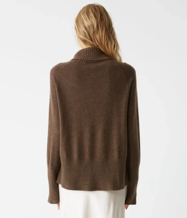 Michael Stars Blaire Turtleneck Cashmere Sweater- Sweaters & Cardigans