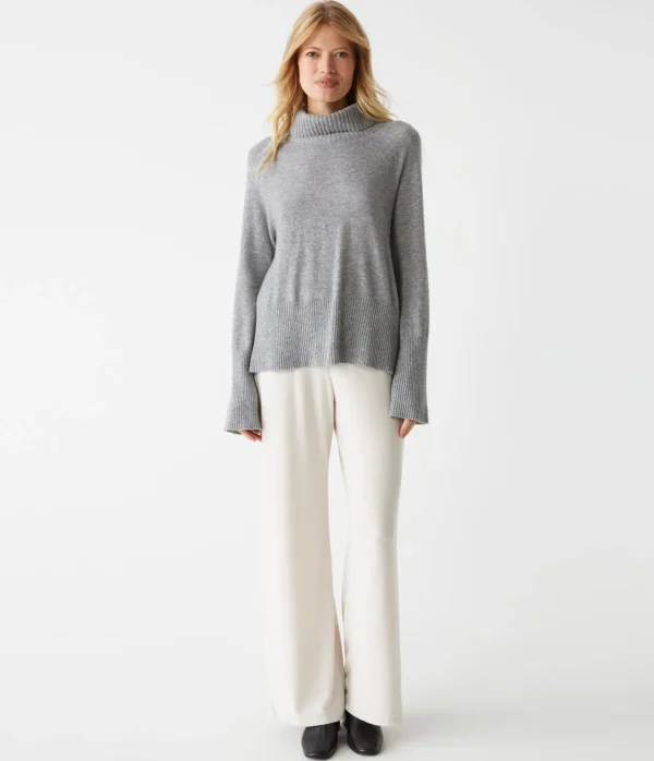 Michael Stars Blaire Turtleneck Cashmere Sweater- Sweaters & Cardigans