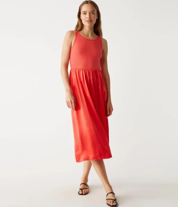 Michael Stars Bridgette Midi Dress- Dresses | Midi Dresses