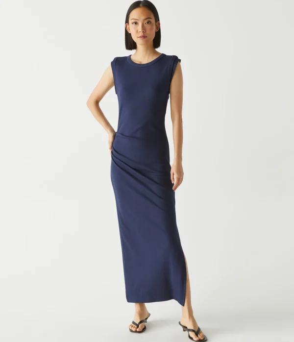Michael Stars Calliope Power Shoulder Maxi Dress- Dresses | Maxi Dresses