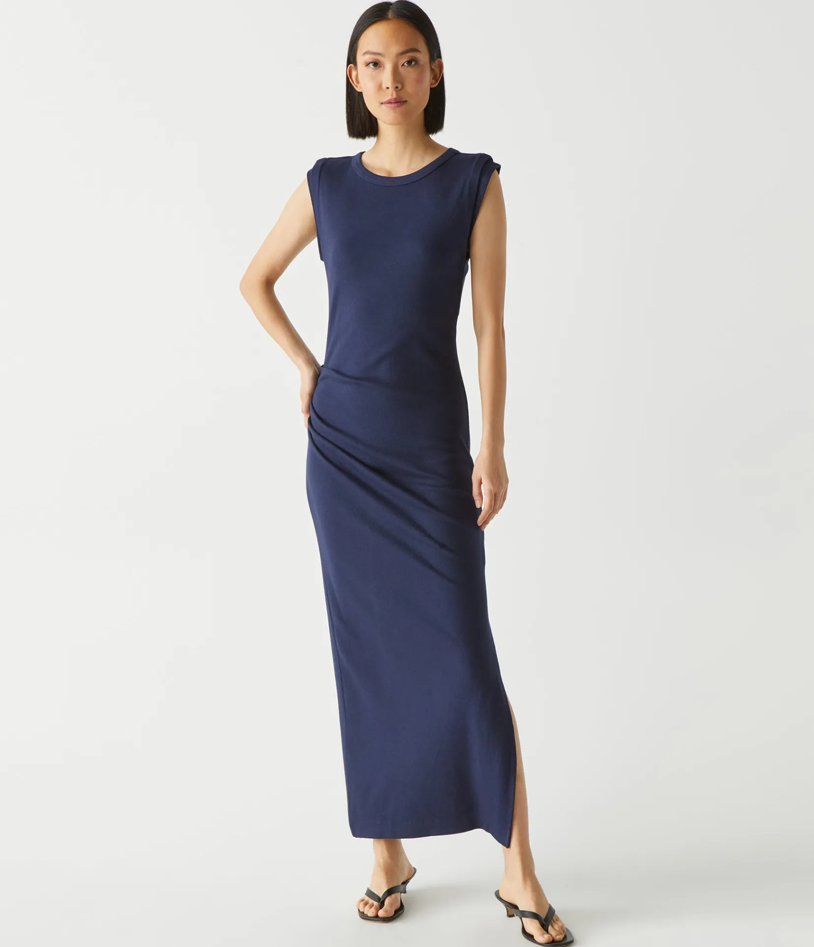 calliope_power_shoulder_maxi_dress_0.webp Michael Stars Calliope Power Shoulder Maxi Dress- Dresses | Maxi Dresses