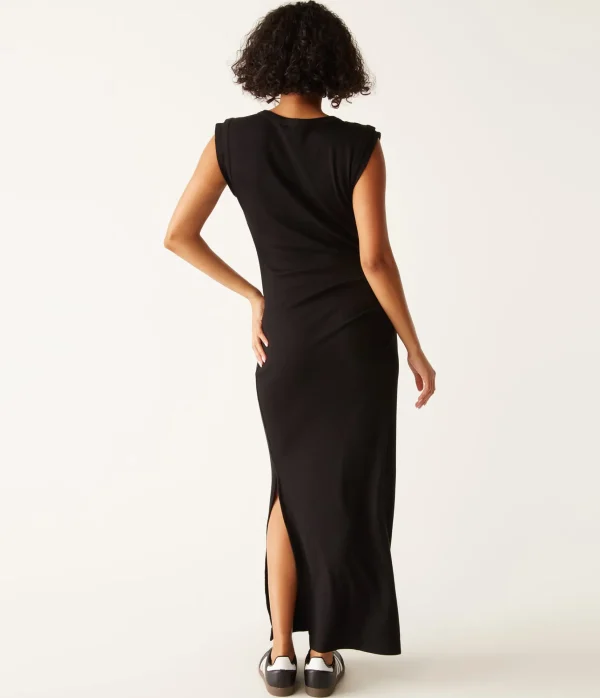 Michael Stars Calliope Power Shoulder Maxi Dress- Dresses | Maxi Dresses