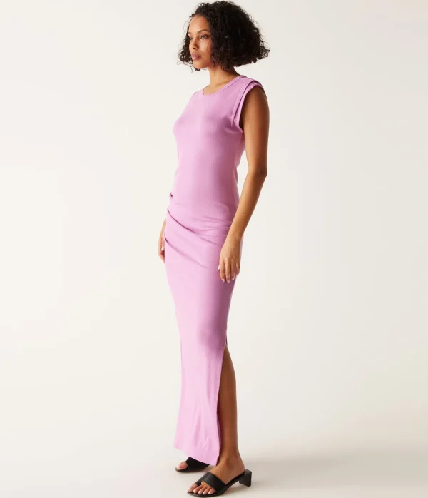 Michael Stars Calliope Power Shoulder Maxi Dress- Dresses | Maxi Dresses