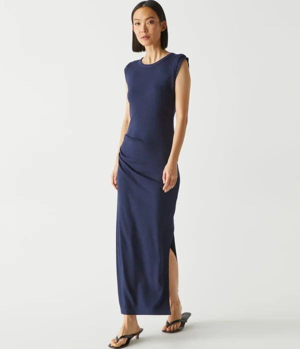 Michael Stars Calliope Power Shoulder Maxi Dress- Dresses | Maxi Dresses