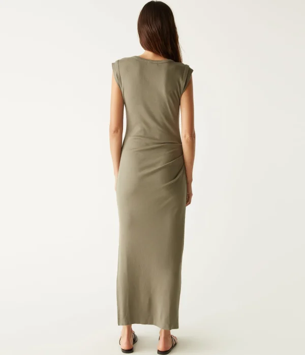 Michael Stars Calliope Power Shoulder Maxi Dress- Dresses | Maxi Dresses