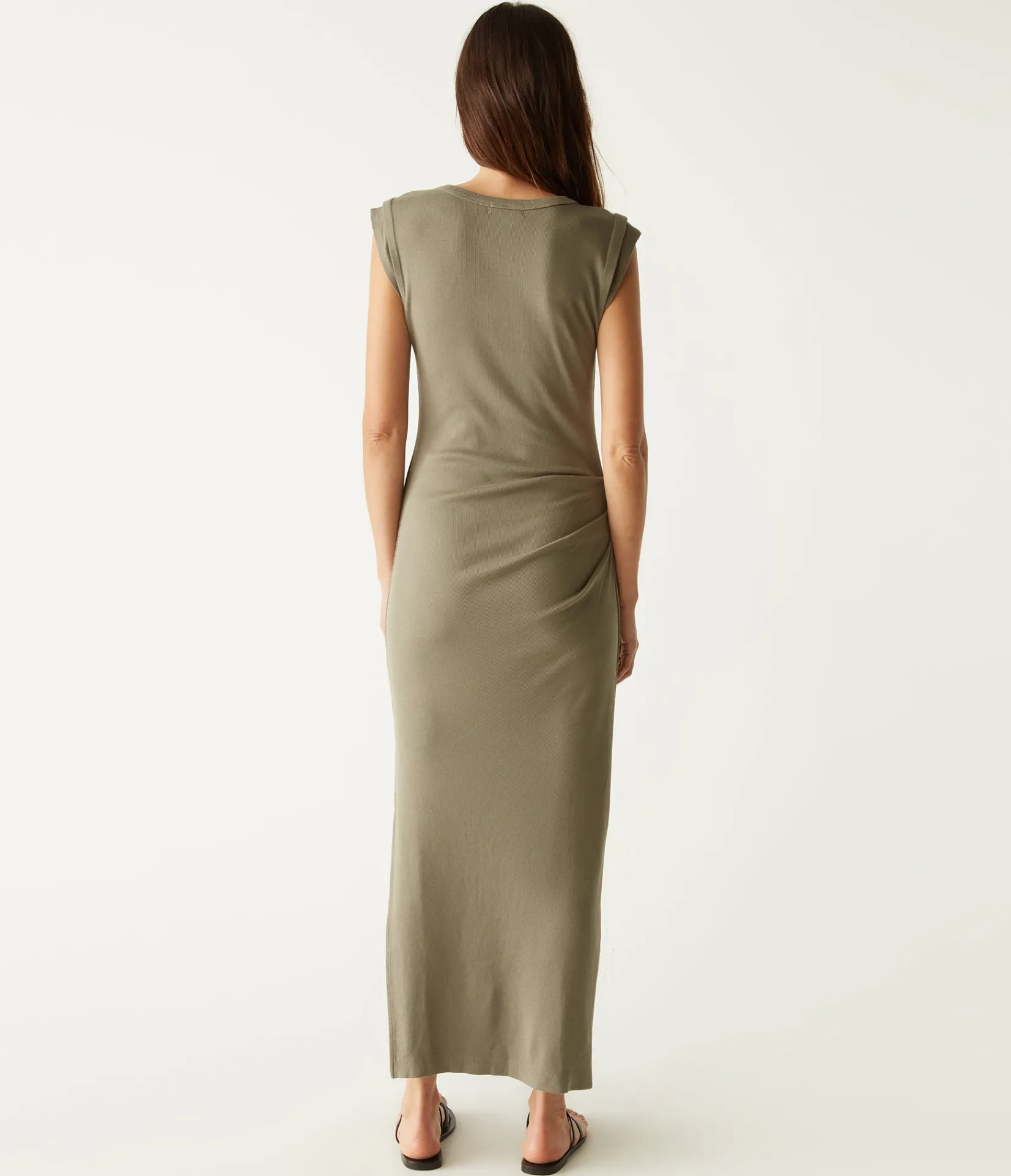 calliope_power_shoulder_maxi_dress_23.webp Michael Stars Calliope Power Shoulder Maxi Dress- Dresses | Maxi Dresses
