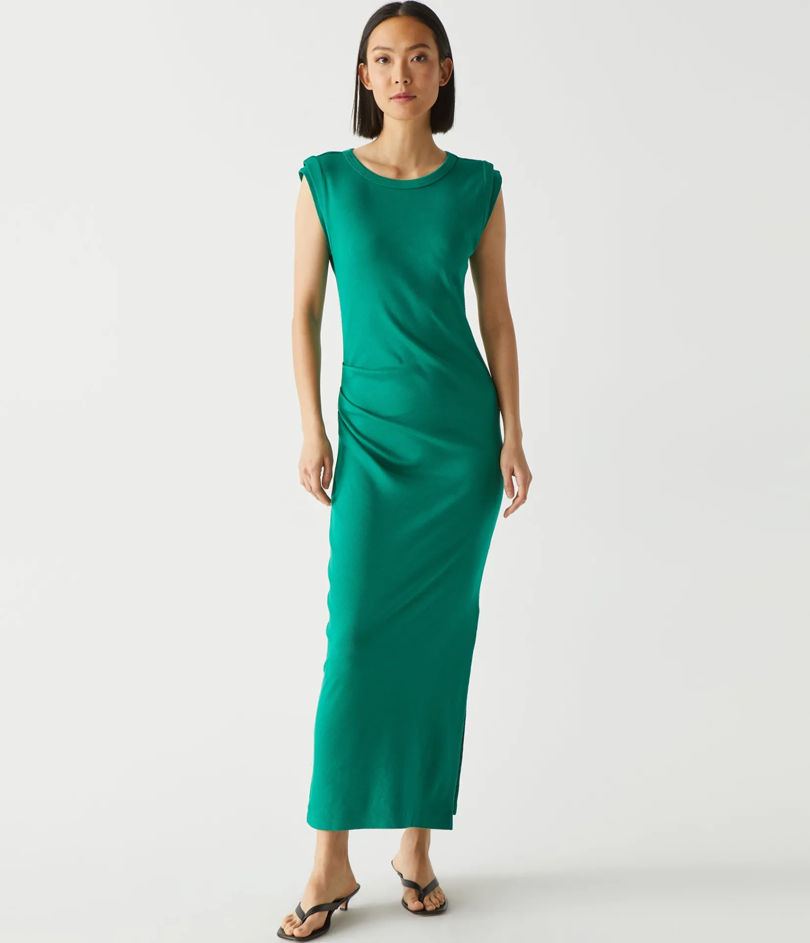 calliope_power_shoulder_maxi_dress_24.webp Michael Stars Calliope Power Shoulder Maxi Dress- Dresses | Maxi Dresses