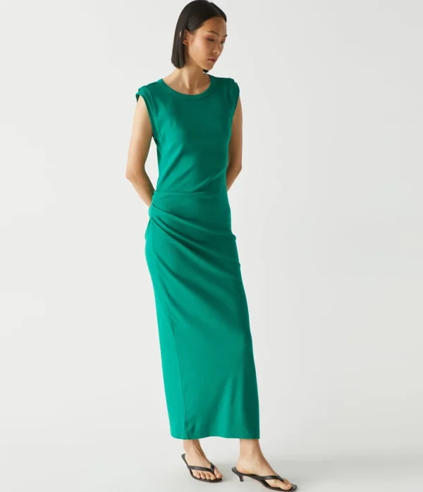Michael Stars Calliope Power Shoulder Maxi Dress- Dresses | Maxi Dresses