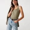 Michael Stars Cassie Tank- Tank Tops | 1x1 Cotton T-Shirts