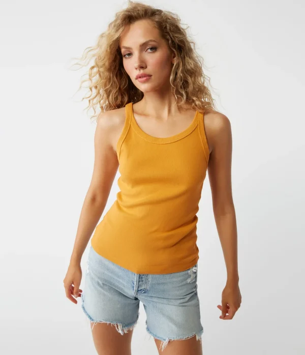 Michael Stars Cassie Tank- Tank Tops | 1x1 Cotton T-Shirts