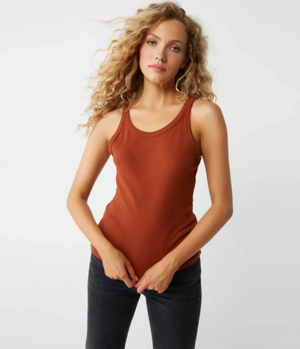 Michael Stars Cassie Tank- Tank Tops | 1x1 Cotton T-Shirts