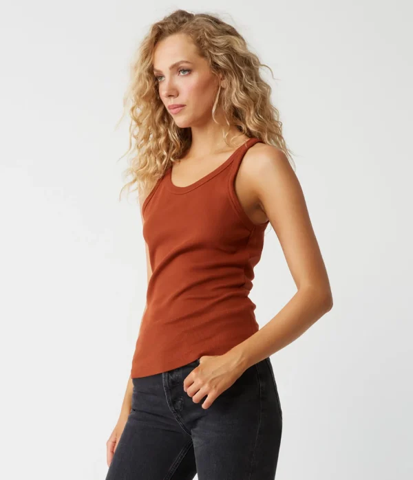 Michael Stars Cassie Tank- Tank Tops | 1x1 Cotton T-Shirts