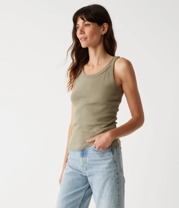 Michael Stars Cassie Tank- Tank Tops | 1x1 Cotton T-Shirts