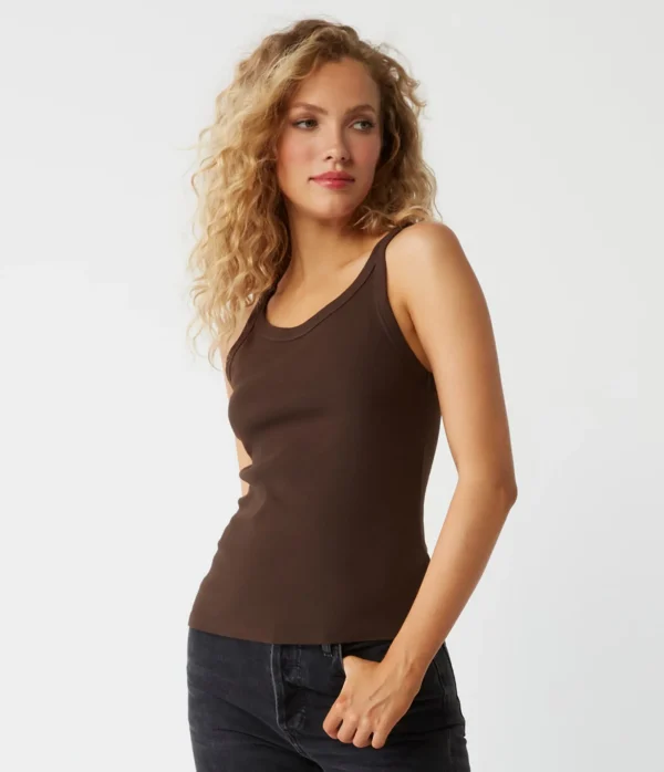 Michael Stars Cassie Tank- Tank Tops | 1x1 Cotton T-Shirts