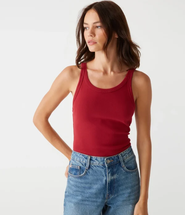 Michael Stars Cassie Tank- Tank Tops | 1x1 Cotton T-Shirts