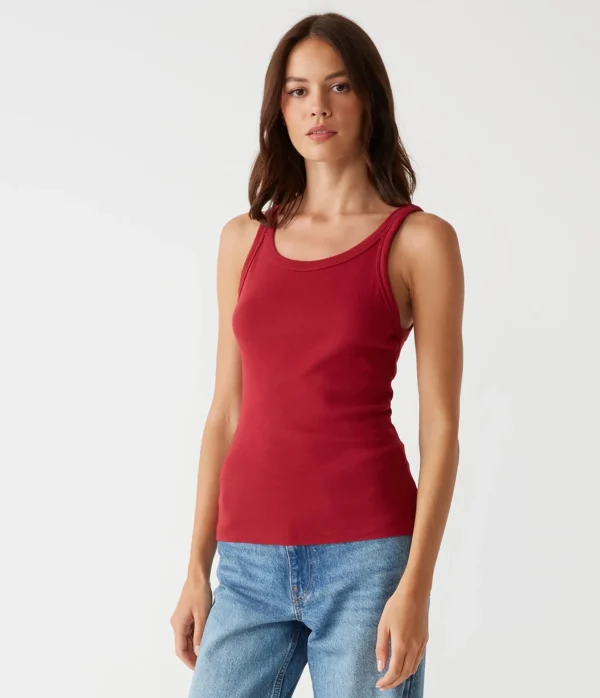 Michael Stars Cassie Tank- Tank Tops | 1x1 Cotton T-Shirts