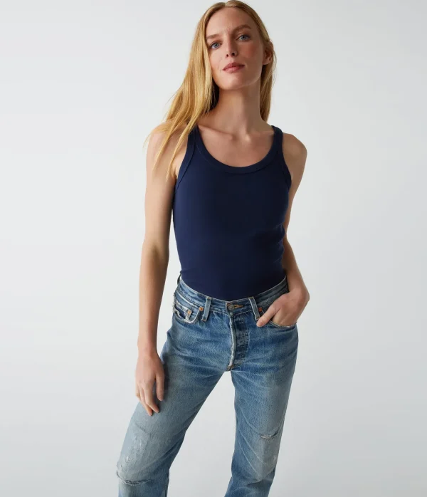 Michael Stars Cassie Tank- Tank Tops | 1x1 Cotton T-Shirts
