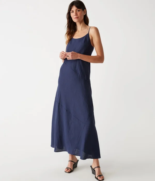 Michael Stars Cecily Patchwork Dress- Dresses | Maxi Dresses