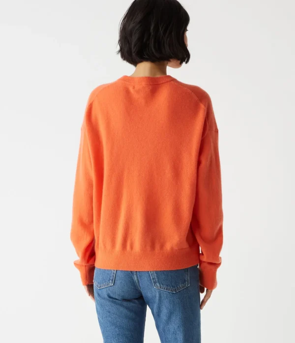 Michael Stars Celeste Crew Neck Cashmere Sweater- Sweaters & Cardigans