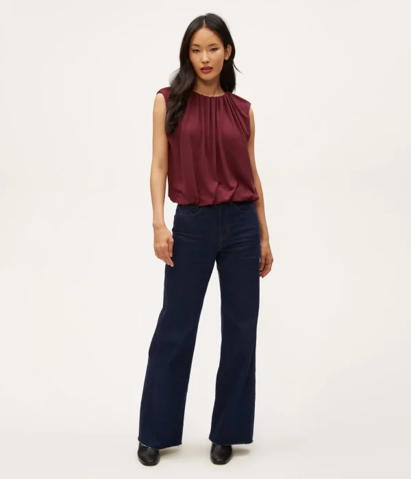 Michael Stars Cindy Bubble Top- Tops, Blouses & Shirts | T-Shirts